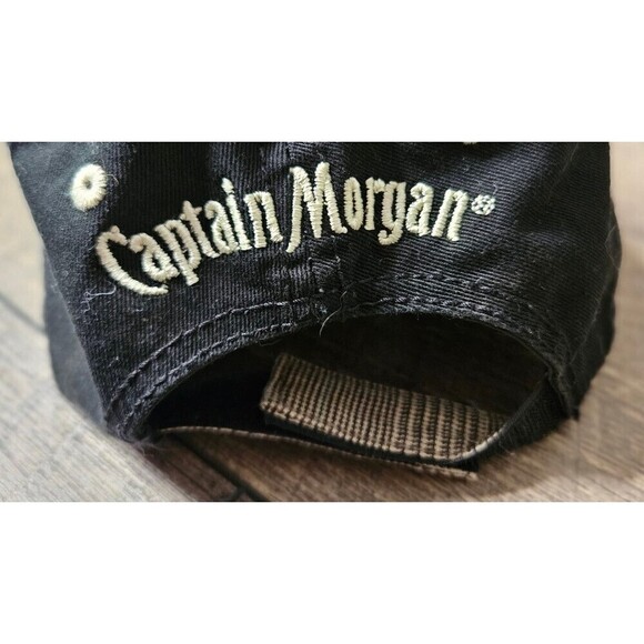 2 for $20  Captain Morgan Black Plaid Hat - Picture 5 of 9